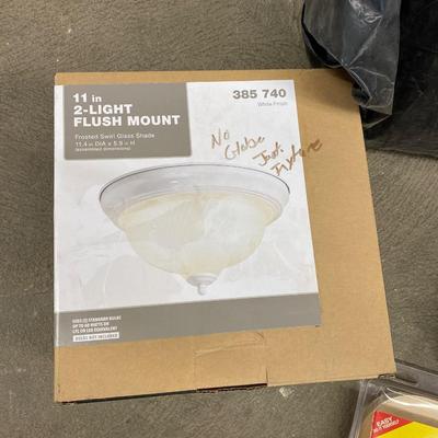 Household Items, Insulation, light fixture and more