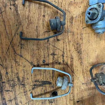 Really Neat Vintage sight glasses and Oil can
