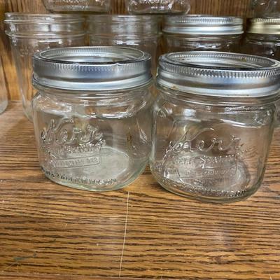 Different Sized Canning Jars