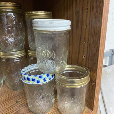 Different Sized Canning Jars