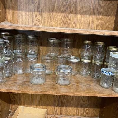 Different Sized Canning Jars