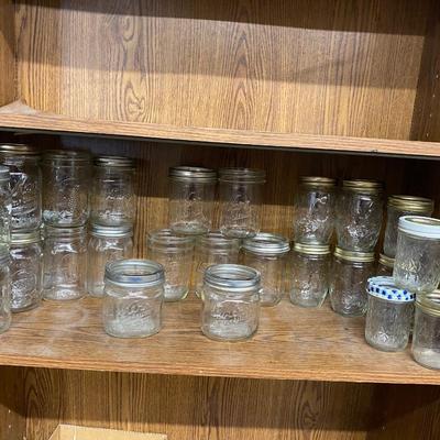 Different Sized Canning Jars