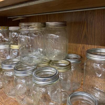 A Good Variety of Canning Jars