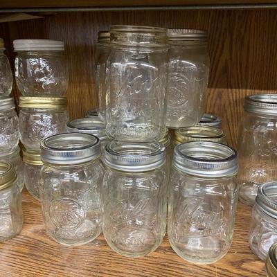 A Good Variety of Canning Jars