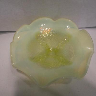 Vintage Glass Candy Dish