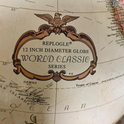 Replogle 12-Inch Globe on Pedestal Stand