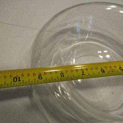 Double Walled Floating Glass Bowl