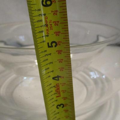 Double Walled Floating Glass Bowl