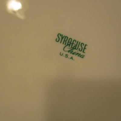 Syracuse & Haddon Hall China Plates