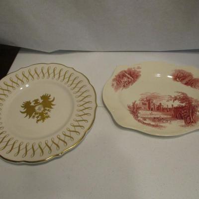 Syracuse & Haddon Hall China Plates