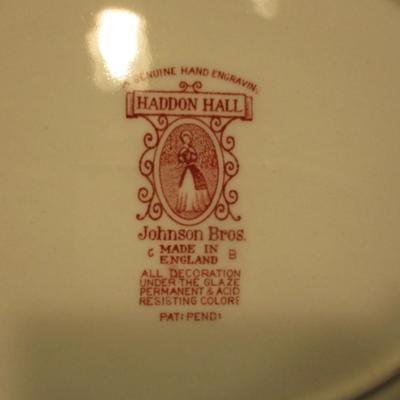 Syracuse & Haddon Hall China Plates