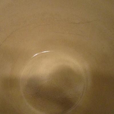 9" 2 1/2" qt Robinson Ransbottom Roseville Mixing Bowl