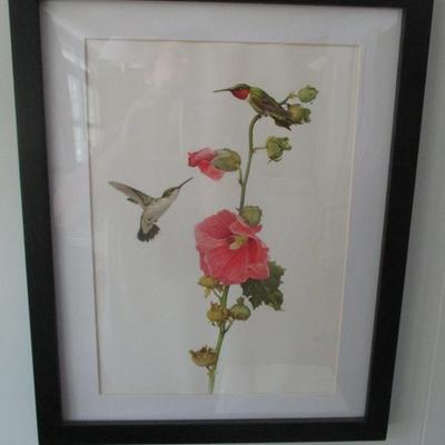 J. F. Lansdowne Birds Hummingbirds Print