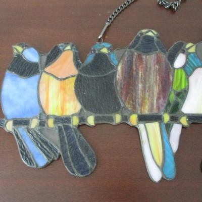 Stained Glass Birds