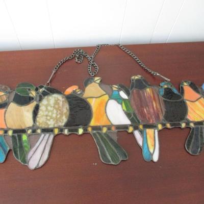Stained Glass Birds