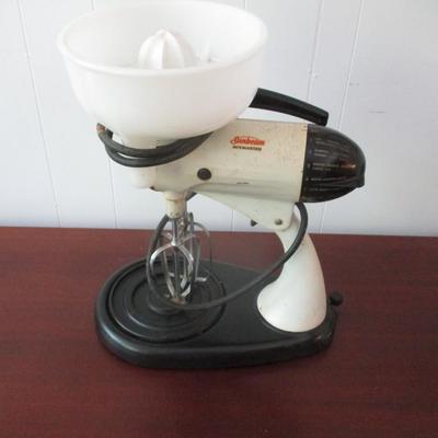 Vintage Sunbeam Mixmaster with Juicer Attachment