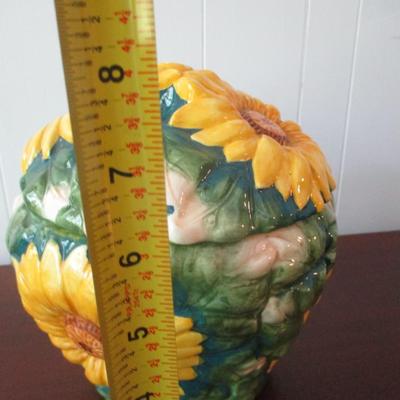 Sunflower Cookie Jar