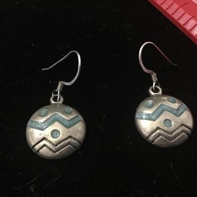 Aztec Style Earrings