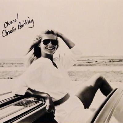 Christie Brinkley signed photo 