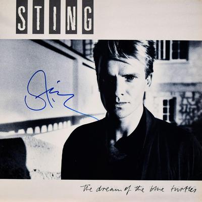 Sting The Dream Of The Blue Turtles signed album
