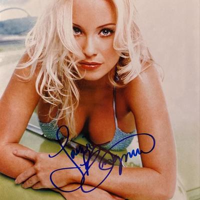 Playboy Playmate Jaime Bergman signed photo