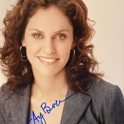 NYPD Blue Amy Brenneman signed photo 