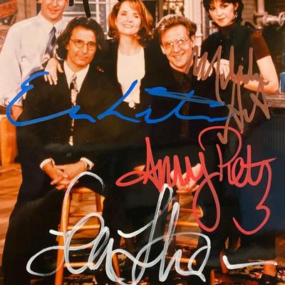 Caroline in the City cast signed photo