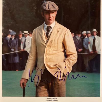 The Greatest Game Ever Played Stephen Dillane signed movie photo