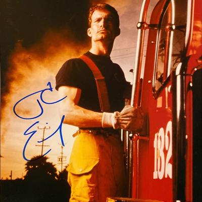 L.A. Firefighters Jarrod Emick signed photo
