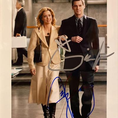 Fun with Dick and Jane Jim Carrey and Tea Leoni signed movie photo