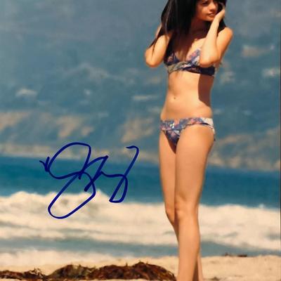 Selena Gomez signed photo