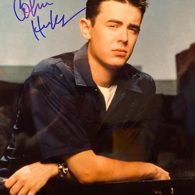 Colin Hanks signed photo