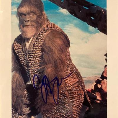Planet of the Apes Cary-Hiroyuki Tagawa signed movie photo