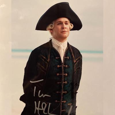 Pirates of the Caribbean Tom Hollander signed movie photo