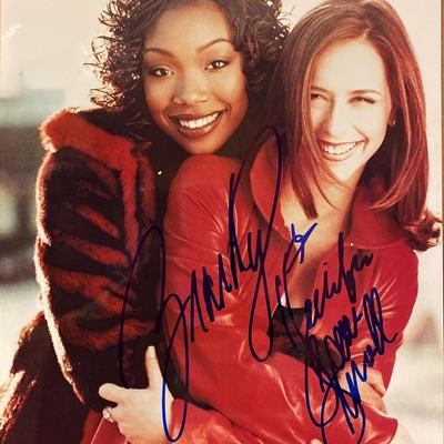 I Still Know What You Did Last Summer Jennifer Love Hewitt and Brandy signed movie photo