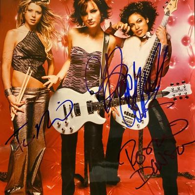 Josie and the Pussycats Rachel Cook, Rosario Dawson, and Tara Reid signed movie photo