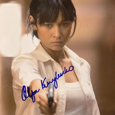 Quantum of Solace Olga Kurylenko signed movie photo