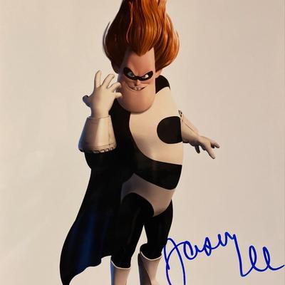 The Incredibles Jason Lee signed movie photo