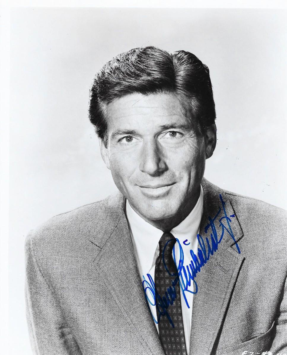 Efrem Zimbalist Jr. signed 77 Sunset Strip photo | EstateSales.org