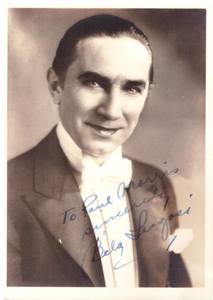 Bela Lugosi signed Dracula photo | EstateSales.org