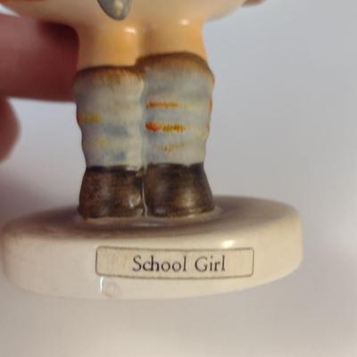 Pair of Hummel Figurines- School Boy and Girl