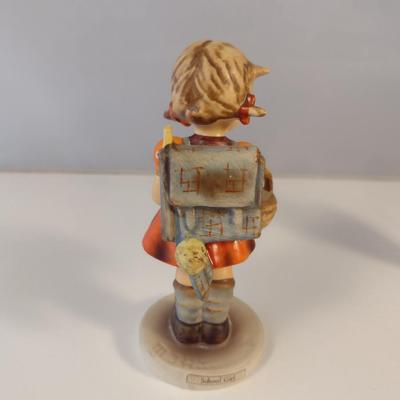 Pair of Hummel Figurines- School Boy and Girl