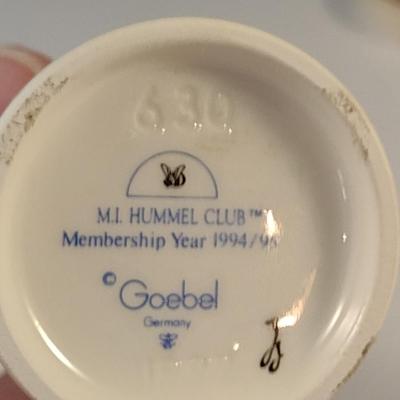 Pair of Hummel Figurines- School Boy and Boy with Guitar