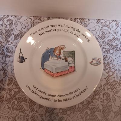 PETER RABBIT NURSERY SET BY WEDGWOOD AND FULL OF BEANS ANIMALS