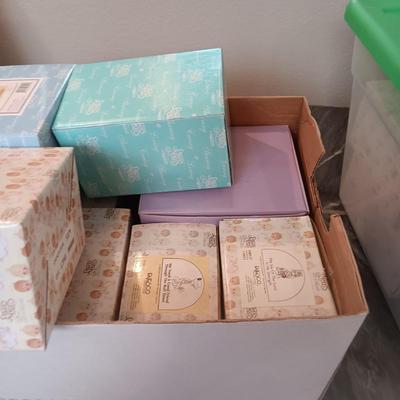 BOX FULL OF LARGER PRECIOUS MOMENTS