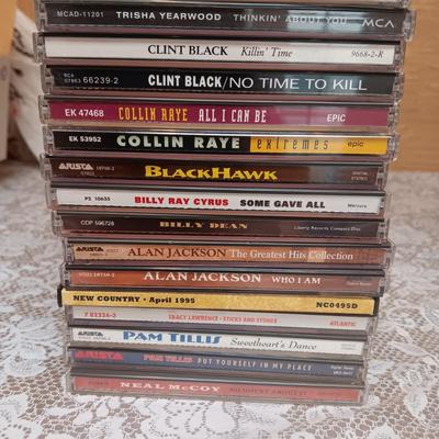 COUNTRY WESTERN MUSIC ON CD'S