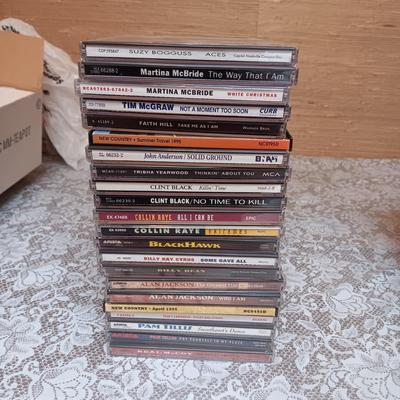 COUNTRY WESTERN MUSIC ON CD'S