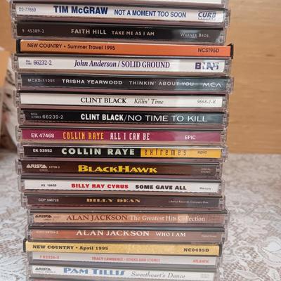 COUNTRY WESTERN MUSIC ON CD'S