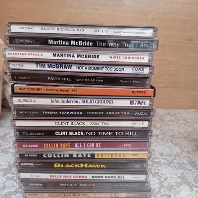 COUNTRY WESTERN MUSIC ON CD'S