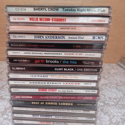 COUNTRY WESTERN MUSIC ON CD'S
